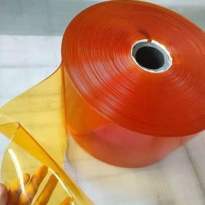 Tirai PVC Strip Curtain Orange