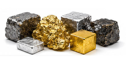 Tabel logam paling berat di dunia seperti osmium, iridium, platinum, dan tungsten