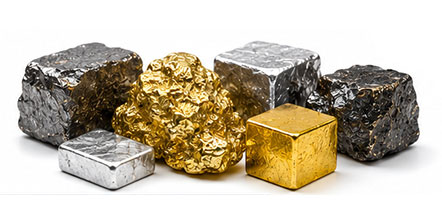 Tabel logam paling berat di dunia seperti osmium, iridium, platinum, dan tungsten