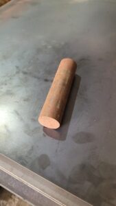 Round bar SS400 tampak dekat